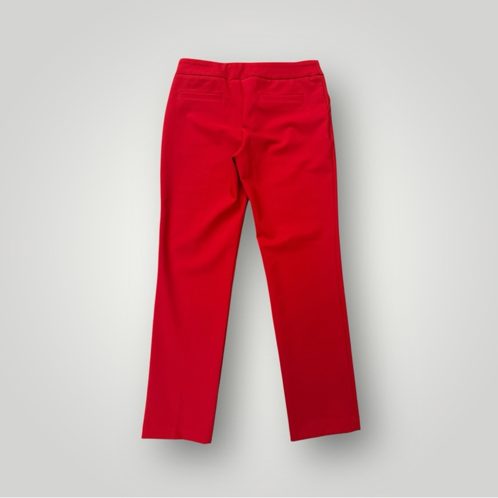 Rachel Zoe Red Straight Leg Pants - Picture 2 of 3